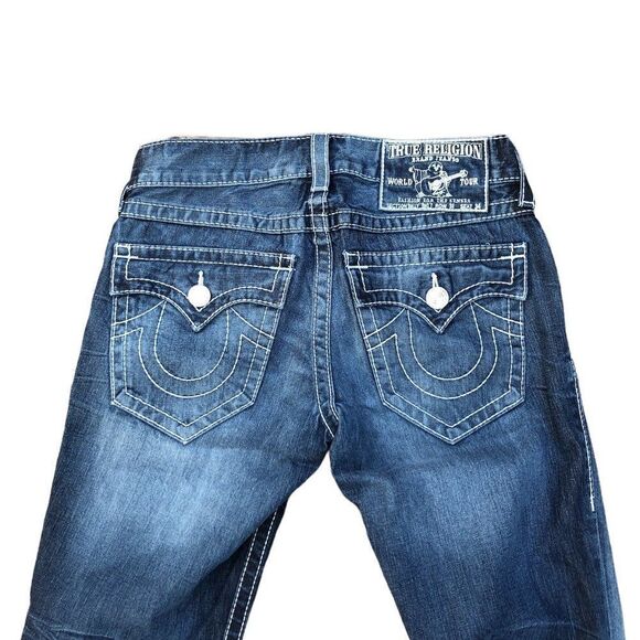 Vintage True Religion Jeans Size 31 BILLY BIG T Blue - Picture 2 of 9